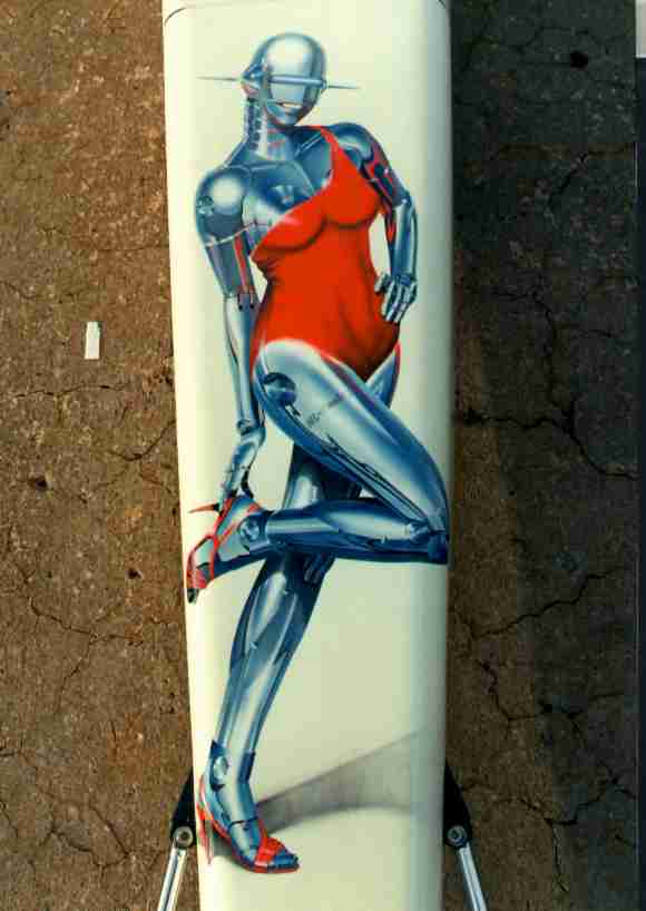 Die Dragster-Lady